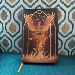 Of Flame And Fury Mikayla Bridge Owlcrate Signed 1st Edition Magic 9780374393427